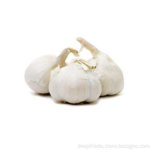 6.5cm No Root Organic Dry White Garlic With Small Mesh Bag